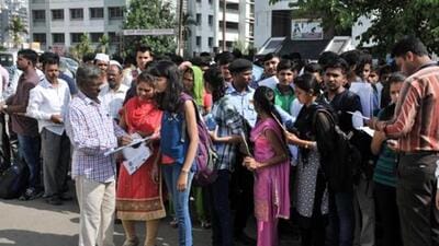 City girls Shreya Yadav, Siddhi Manjabapu Badhe and Snehal Nivrutti Diwate are among the 14 students who have scored 100 percentile in MHT-CET. ((PIC FOR REPRESENTATION)) City girls Shreya Yadav, Siddhi Manjabapu Badhe and Snehal Nivrutti Diwate are among the 14 students who have scored 100 percentile in MHT-CET. ((PIC FOR REPRESENTATION))