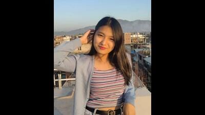 Lamnunthiem Singson was a crew members killed in the Air India plane crash in Ahmedabad. (HT Photo) Lamnunthiem Singson was a crew members killed in the Air India plane crash in Ahmedabad. (HT Photo)