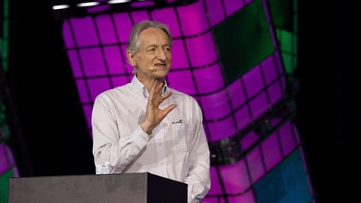 Geoffrey Hinton's discoveries and inventions in machine learning paved the way for the artificial intelligence boom. (Reuters)