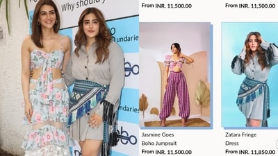 Kriti Sanon and Nupur Sanon Kriti Sanon and Nupur Sanon