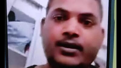 Screenshot of Bahraich’s Ram Achal who is working in Hadera city of Israel. (Sourced) Screenshot of Bahraich’s Ram Achal who is working in Hadera city of Israel. (Sourced)