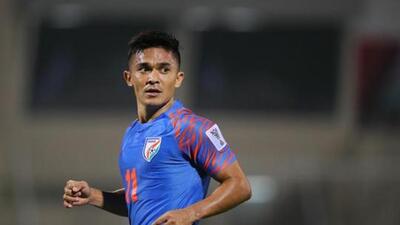 Sunil Chhetri has scored 49 of the 138 India have scored since 2015, showing India’s heavy reliance on the senior striker for goal scoring. (Getty Images) Sunil Chhetri has scored 49 of the 138 India have scored since 2015, showing India’s heavy reliance on the senior striker for goal scoring. (Getty Images)