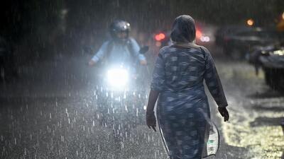 The rain came as a huge relief after days of muggy and oppressive conditions, said residents on Tuesday. (Sunil Ghosh/HT Photo) The rain came as a huge relief after days of muggy and oppressive conditions, said residents on Tuesday. (Sunil Ghosh/HT Photo)