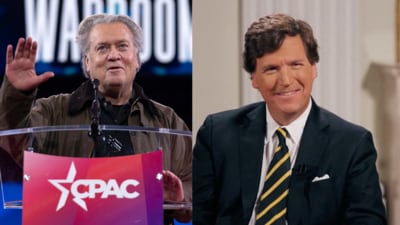 Steve Bannon and Tucker Carlson have been critical of Trump's calls on the Israel-Iran conflict (Reuters and AP) Steve Bannon and Tucker Carlson have been critical of Trump's calls on the Israel-Iran conflict (Reuters and AP)