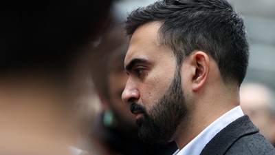 Assemblyman Zohran Mamdani attends a press conference about New York City Comptroller and mayoral candidate Brad Lander being detained by ICE agents inside immigration court in Manhattan, New York City, U.S., June 17, 2025. REUTERS/Kylie Cooper (REUTERS)