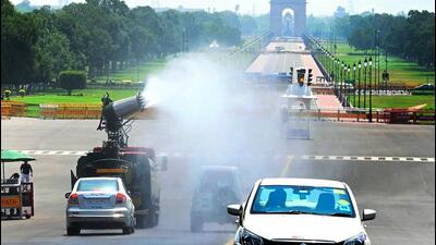 Unlike primary pollutants (emitted directly from sources), ozone is formed through chemical reactions involving nitrogen oxides, volatile organic compounds, and carbon monoxide — pollutants released by vehicles, power plants, factories and other combustion sources. (ANI) Unlike primary pollutants (emitted directly from sources), ozone is formed through chemical reactions involving nitrogen oxides, volatile organic compounds, and carbon monoxide — pollutants released by vehicles, power plants, factories and other combustion sources. (ANI)