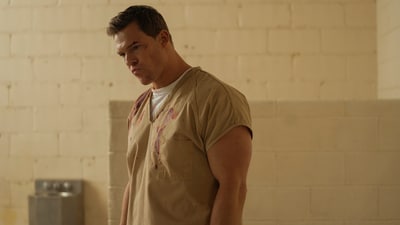 Alan Ritchson as Jack Reacher in Prime Video series Reacher (Prime Video)