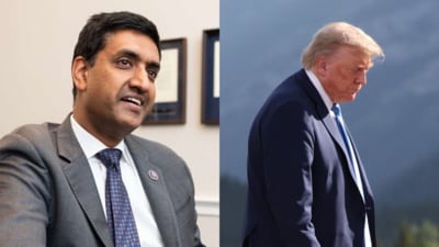 Reps. Ro Khanna and Thomas Massie introduce a War Powers Resolution to limit Trump's unilateral military actions in the Israel-Iran conflict. (Reuters) Reps. Ro Khanna and Thomas Massie introduce a War Powers Resolution to limit Trump's unilateral military actions in the Israel-Iran conflict. (Reuters)