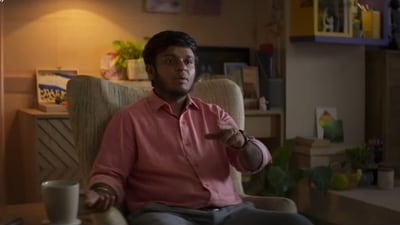 Aryan in a still from In Transit, the new docuseries available to stream on Prime Video.