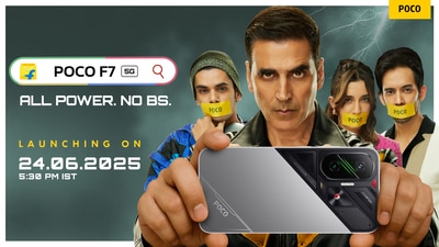 POCO F7 is expected to get a dual tone design. (POCO)