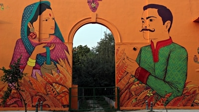 A painting done by Mexican street artist Saner at Lodhi Colony in Delhi. Here are 5 unexpected ways street artists are reclaiming public space. (File Photo: Shivam Saxena/Hindustan Times) A painting done by Mexican street artist Saner at Lodhi Colony in Delhi. Here are 5 unexpected ways street artists are reclaiming public space. (File Photo: Shivam Saxena/Hindustan Times)