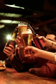Binge drinking 4-5 drinks in one sitting on weekends, even if you abstain on weekdays, puts major strain on both heart and liver, warns Dr Ajit Menon. Binge drinking 4-5 drinks in one sitting on weekends, even if you abstain on weekdays, puts major strain on both heart and liver, warns Dr Ajit Menon.