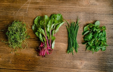 Add leafy green vegetables to your daily diet. Add leafy green vegetables to your daily diet.