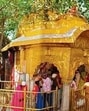 A video of a scuffle between a priest and a security guard over dress at the Maa Chintpurni temple in Himachal Pradesh’s Una district surfaced on social media on Tuesday, following which temple authorities said they are investigating the incident. (HT File)