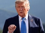 Asked if Trump had called Walz yet, the US President said the Democratic governor is “slick” and “whacked out” and, “I’m not calling him.”