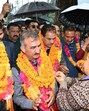 Chief Minister Sukhvinder Singh Sukhu reaffirmed the state government’s commitment to building a green, self-reliant and prosperous Himachal Pradesh, while addressing a public gathering at Baga Sarahan in Nirmand Sub-Division of Kullu district on Tuesday. (Aqil Khan /HT) Chief Minister Sukhvinder Singh Sukhu reaffirmed the state government’s commitment to building a green, self-reliant and prosperous Himachal Pradesh, while addressing a public gathering at Baga Sarahan in Nirmand Sub-Division of Kullu district on Tuesday. (Aqil Khan /HT)