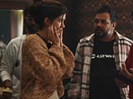 Shanaya Kapoor on Aankhon Ki Gustaakhiyan with director Santosh Singh