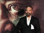 Kamal Haasan faced backlash for his comment on the Kannada language at a promotional event for Thug Life. (Photo by SUJIT JAISWAL / AFP) Kamal Haasan faced backlash for his comment on the Kannada language at a promotional event for Thug Life. (Photo by SUJIT JAISWAL / AFP)