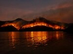 (Image for representation) The Bonanza Fire in El Dorado County has led to mandatory evacuations as it engulfs 62 acres.