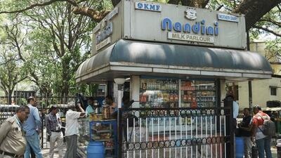 A controversy erupted in 2023 when Amul’s entry into Karnataka’s milk market was projected by Congress, which was then in opposition, as a threat to the state’s flagship Nandini brand (PTI)