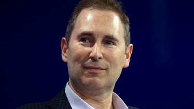 Many current roles could become redundant as Amazon ramps up its deployment of AI tools across departments. (REUTERS/Mike Blake/File Photo) (REUTERS)