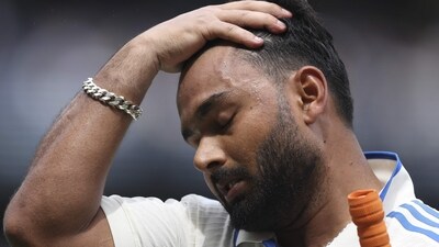India's Rishabh Pant was asked about the recent Ahmedabad plane crash. (AFP) India's Rishabh Pant was asked about the recent Ahmedabad plane crash. (AFP)