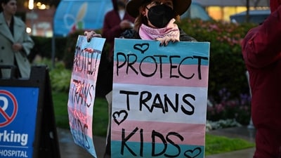 The US Supreme Court on June 18, 2025, upheld a state law banning gender-affirming medical treatments for transgender minors -� an issue at the heart of the culture wars that have become a dominant feature of American political life. (AFP) The US Supreme Court on June 18, 2025, upheld a state law banning gender-affirming medical treatments for transgender minors -� an issue at the heart of the culture wars that have become a dominant feature of American political life. (AFP)