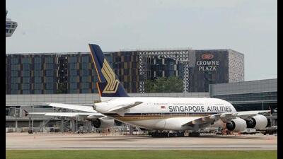 Former union civil aviation minister and NCP leader Praful Patel has criticised Singapore Airlines for its silence on the Air India Dreamliner plane crash on June 12. (AFP)