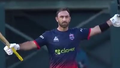 Glenn Maxwell smashed his maiden MLC century. (X Images) Glenn Maxwell smashed his maiden MLC century. (X Images)