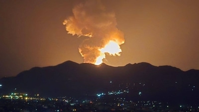 Israel early on Wednesday targeted refineries and oil depots near Tehran. (X/OSINTdefender) Israel early on Wednesday targeted refineries and oil depots near Tehran. (X/OSINTdefender)