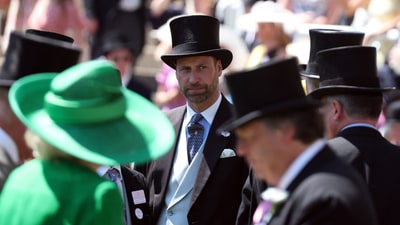 Horse Racing - Royal Ascot 2025 - Ascot Racecourse, Ascot, Britain - June 18, 2025 William, Prince of Wales ahead of the day's races&nbsp; (REUTERS)