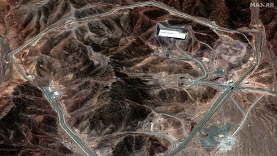 While Natanz has suffered 'significant damage' in Israeli strikes, Iran's second nuclear enrichment site Fordow remains intact. (Reuters)