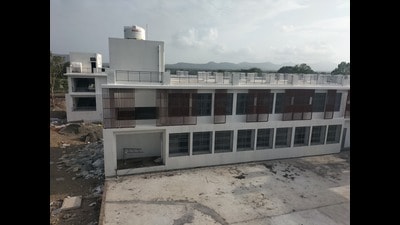 Jyoti Savitri International School (JSIS), set to commence classes from April 2026, marks a turning point for educational access in a region where lack of infrastructure had long forced children, especially girls, to abandon studies after primary school. (HT PHOTO) Jyoti Savitri International School (JSIS), set to commence classes from April 2026, marks a turning point for educational access in a region where lack of infrastructure had long forced children, especially girls, to abandon studies after primary school. (HT PHOTO)