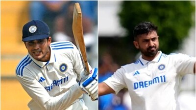 Shubman Gill (L) will bat at no.4 for India with Rishabh Pant occupying the no.5 spot. But where will Karun Nair (R) bat? (PTI/Files) Shubman Gill (L) will bat at no.4 for India with Rishabh Pant occupying the no.5 spot. But where will Karun Nair (R) bat? (PTI/Files)
