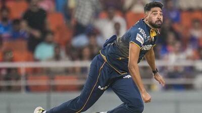 Mohammed Siraj was in impressive form for Gujarat Titans in IPL 2025. (PTI) Mohammed Siraj was in impressive form for Gujarat Titans in IPL 2025. (PTI)
