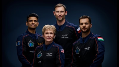 On the ISS, the Ax-4 crew is set to conduct 60 science experiments representing 30 countries. (NASA) On the ISS, the Ax-4 crew is set to conduct 60 science experiments representing 30 countries. (NASA)