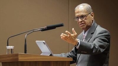 The 78-year-old tech titan said that his son, Rohan Murty, introduced him to ChatGPT. (PTI) The 78-year-old tech titan said that his son, Rohan Murty, introduced him to ChatGPT. (PTI)