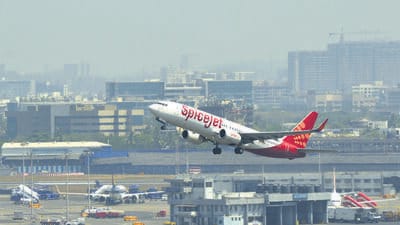 Planes taking off from Mumbai airport. Photo by Aniruddha Chowdhury/Mint Planes taking off from Mumbai airport. Photo by Aniruddha Chowdhury/Mint