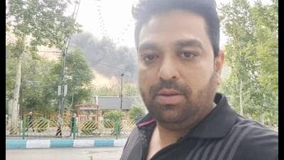 Ravish Zaidi in Tehran (Sourced)