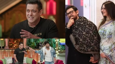 Salman Khan talks about Aamir Khan's love life on Kapil Sharma's show Salman Khan talks about Aamir Khan's love life on Kapil Sharma's show