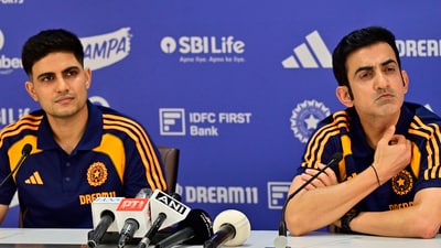 The Shubman Gill-Gautam Gambhir era will begin with the Test series against England. (Hindustan Times)