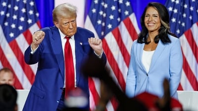 Tensions are escalating within the Donald Trump administration, with Director of National Intelligence Tulsi Gabbard being the latest in the line of fire. (Photo by KAMIL KRZACZYNSKI / AFP) (AFP) Tensions are escalating within the Donald Trump administration, with Director of National Intelligence Tulsi Gabbard being the latest in the line of fire. (Photo by KAMIL KRZACZYNSKI / AFP) (AFP)