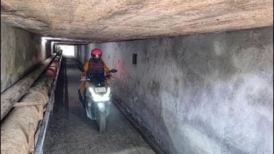 The culvert has been cleaned after the HT report. (Vipin Kumar/HT Photo) The culvert has been cleaned after the HT report. (Vipin Kumar/HT Photo)