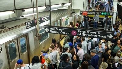 Two men were stabbed while riding a southbound train at Grand Central. The assailant escaped after the attack, and police are still investigating the incident and whether the victims knew the attacker. (AFP (Representative)) Two men were stabbed while riding a southbound train at Grand Central. The assailant escaped after the attack, and police are still investigating the incident and whether the victims knew the attacker. (AFP (Representative))