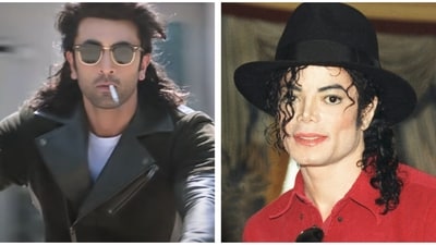 Ranbir Kapoor's look in Animal was inspired by Michael Jackson. Ranbir Kapoor's look in Animal was inspired by Michael Jackson.