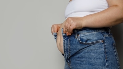 The belly fat is stubborn, more so if it stems from hormonal imbalances. (Shutterstock) The belly fat is stubborn, more so if it stems from hormonal imbalances. (Shutterstock)