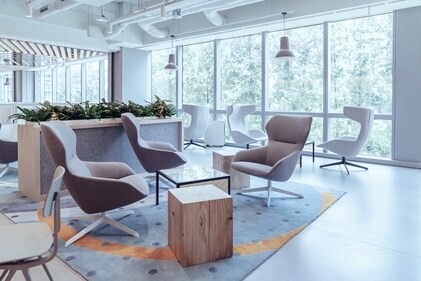Wood and other natural materials make the space more calming. (Shutterstock) Wood and other natural materials make the space more calming. (Shutterstock)