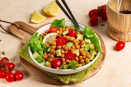 Include chickpea salad in your diet. (Shutterstock) Include chickpea salad in your diet. (Shutterstock)