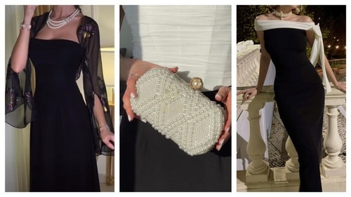 Pearl accessories are all the rage for evening dress. (PC: Pinterest) Pearl accessories are all the rage for evening dress. (PC: Pinterest)