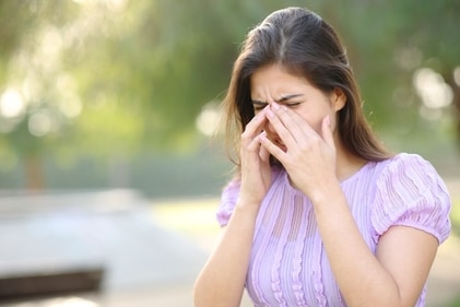 Polluted air may irritate eyes. (Picture credit: Shutterstock)